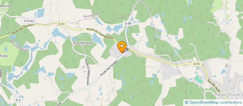 localisation de l'entreprise THE CRAZY FROG - PUB RESTAURANT  SAINT-ESTEPHE