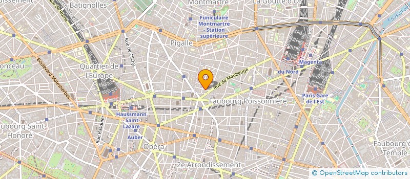 localisation de l'entreprise THE CREATIVE CLOUD  PARIS