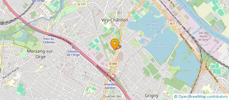 localisation de l'entreprise THE CROSS LIFESTYLE à VIRY-CHATILLON