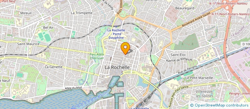 localisation de l'entreprise THE CURIOUS BAR  LA ROCHELLE