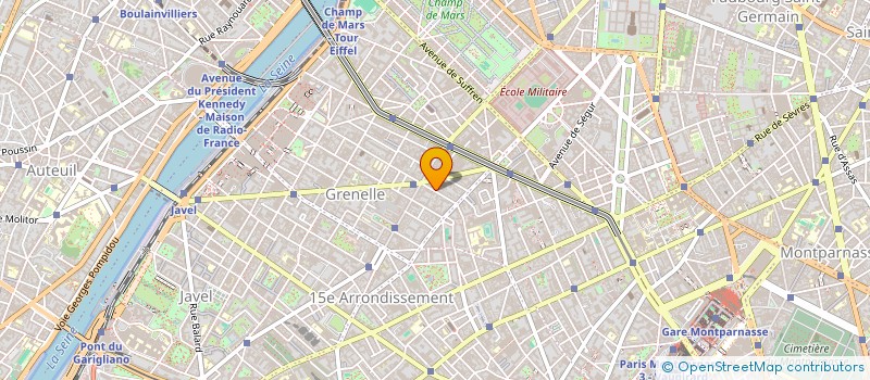 localisation de l'entreprise THE CURL CLUB  PARIS