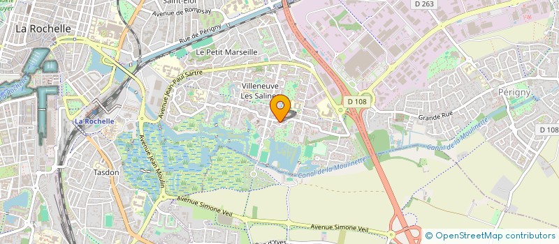 localisation de l'entreprise THE CUTTERS  LA ROCHELLE