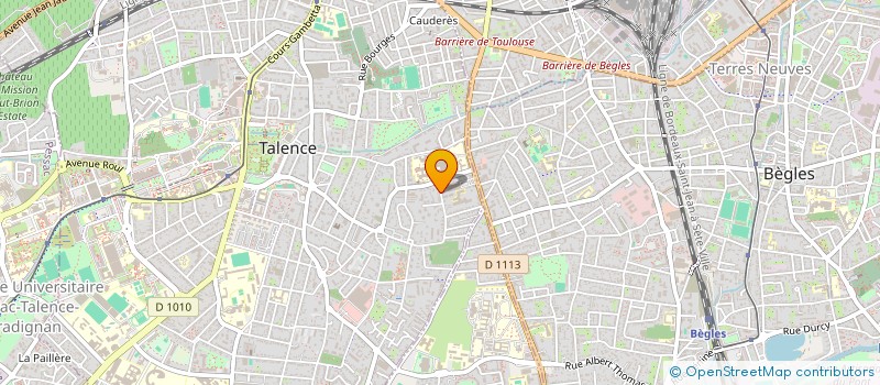 localisation de l'entreprise THE CYRCLE GROUP  TALENCE