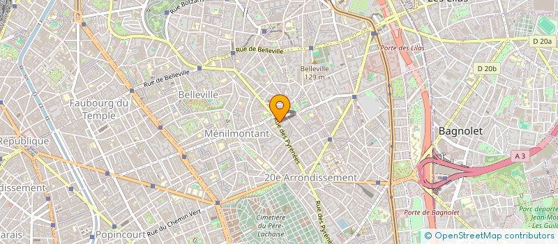 localisation de l'entreprise THE DAHU COLLECTIVE  PARIS