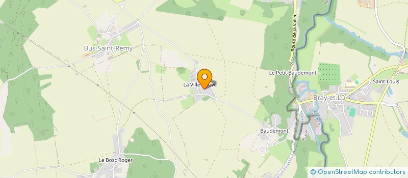 localisation de l'entreprise THE DE BEAUDRAP FAMILY  VEXIN-SUR-EPTE