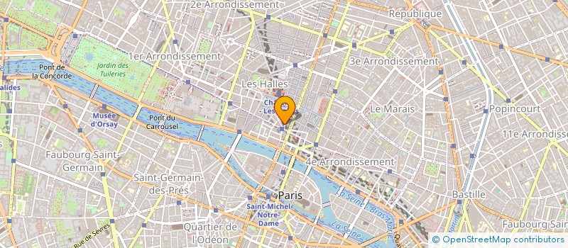 localisation de l'entreprise THE DECK  PARIS