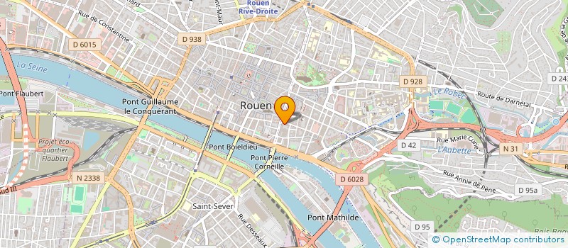 localisation de l'entreprise THE DIAMOND INSTITUT  ROUEN