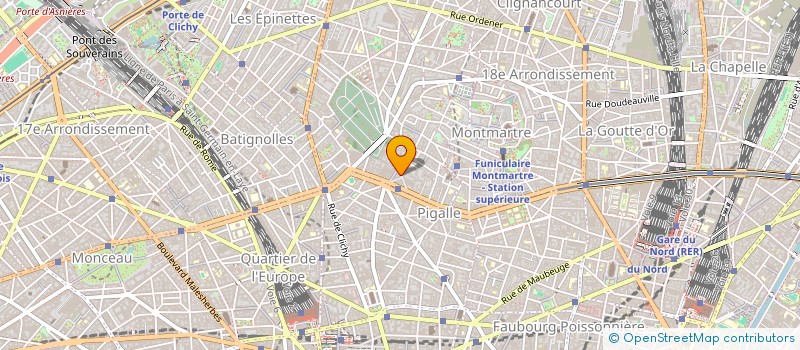 localisation de l'entreprise THE DIEGETIC MUSIC PROJECT  PARIS