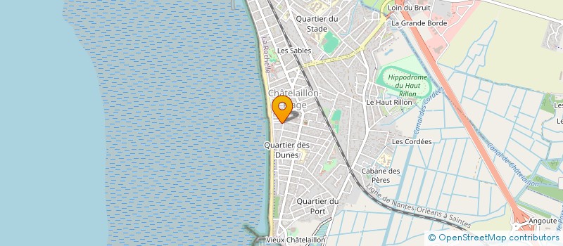 localisation de l'entreprise THE DIVER  CHATELAILLON-PLAGE