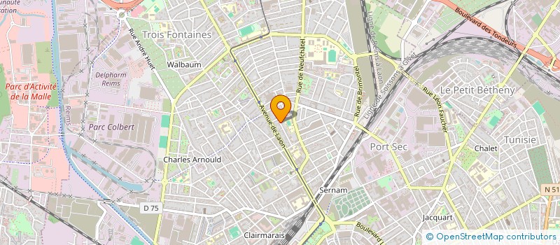 localisation de l'entreprise THE DOUD SOCIETY  REIMS