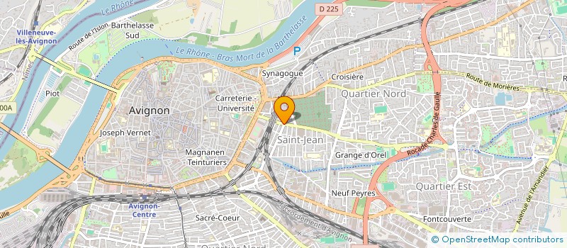 localisation de l'entreprise THE DREAM FACTORY  AVIGNON