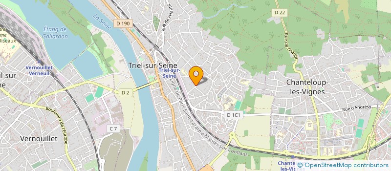 localisation de l'entreprise THE DREAM LAB  PARIS