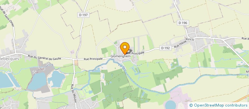 localisation de l'entreprise THE DREAM TEAM DART'S  CAMPAGNE-LES-WARDRECQUES