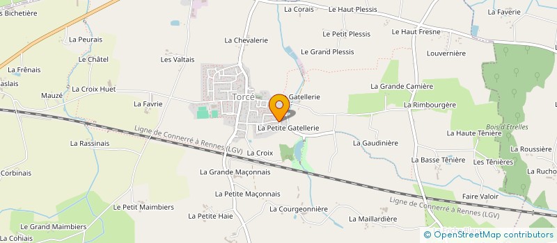 localisation de l'entreprise THE DREAMCATCHERS  TORCE