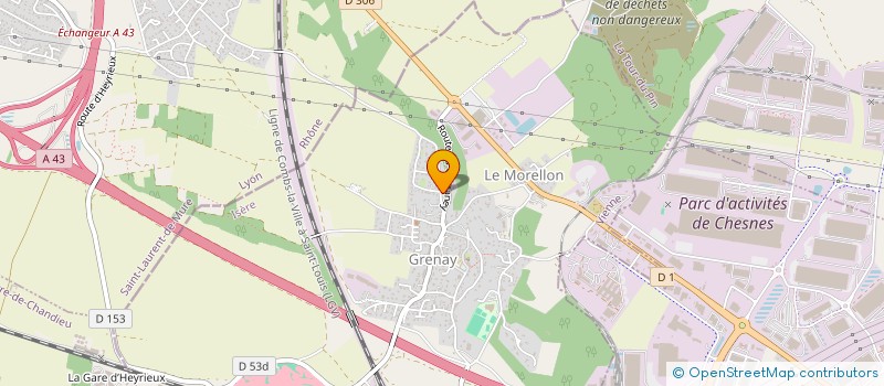 localisation de l'entreprise THE DREAMHUB (TDH)  GRENAY