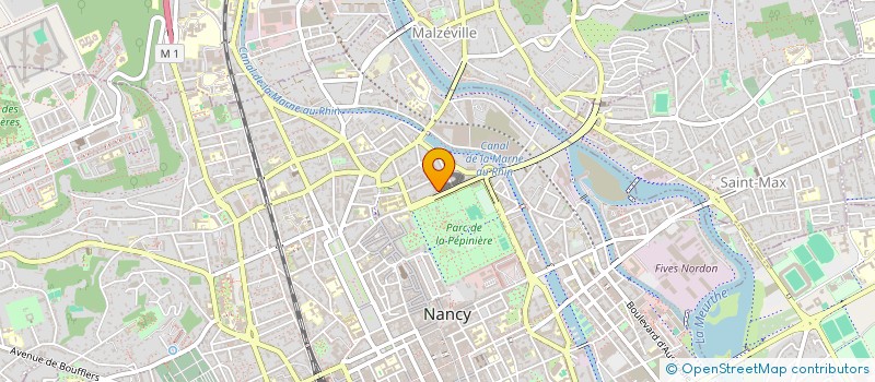 localisation de l'entreprise THE DRIFTER PROD  NANCY