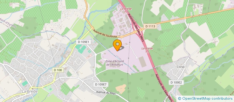 localisation de l'entreprise THE DRIVING SOCIETY  AYGUEMORTE-LES-GRAVES