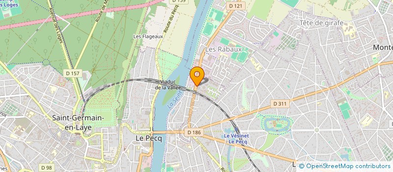 localisation de l'entreprise THE DRUG CELL  LE PECQ