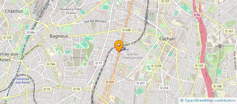localisation de l'entreprise THE DUOSE & FRENCHY GLAAM à BAGNEUX