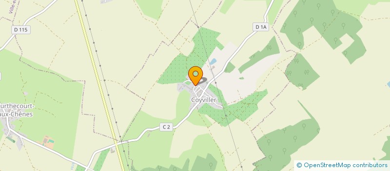 localisation de l'entreprise THE EL.CM IMMO  COYVILLER