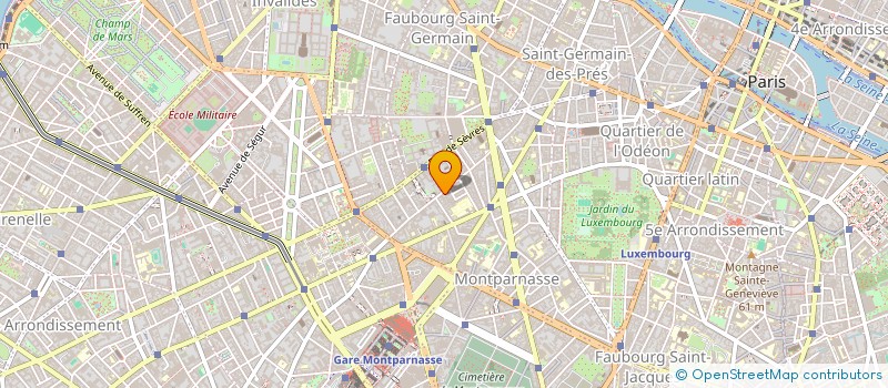 localisation de l'entreprise THE EMAILIST  PARIS