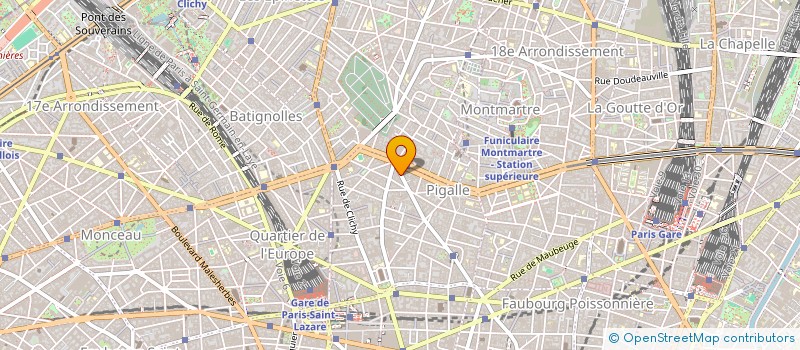 localisation de l'entreprise THE EMOTION & BEAUTY LAB  PARIS