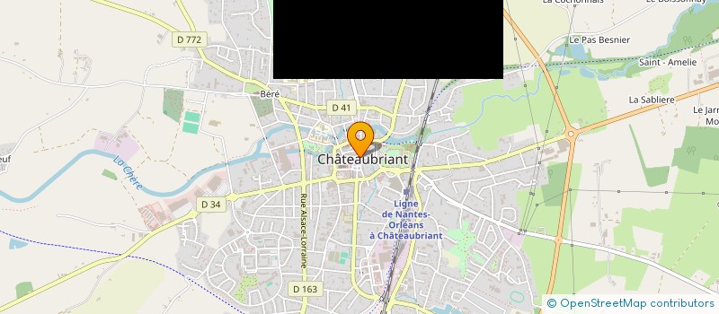 localisation de l'entreprise THE ENDLESS BURGER à CHATEAUBRIANT
