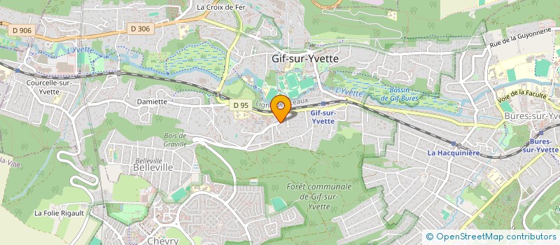 localisation de l'entreprise THE ENGLISH NETWORK  GIF-SUR-YVETTE