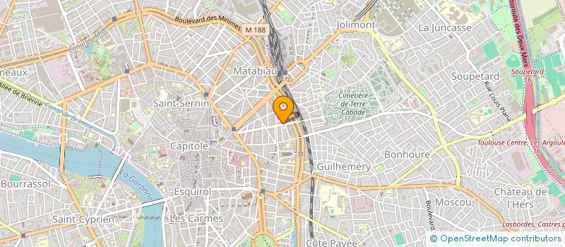 localisation de l'entreprise THE ESCAPE GAME à TOULOUSE