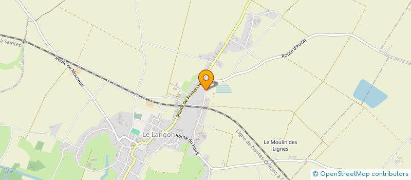 localisation de l'entreprise THE EUROPEAN COMPASS  LE LANGON