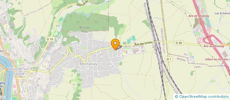 localisation de l'entreprise THE F&C FAMILY  MONTANAY