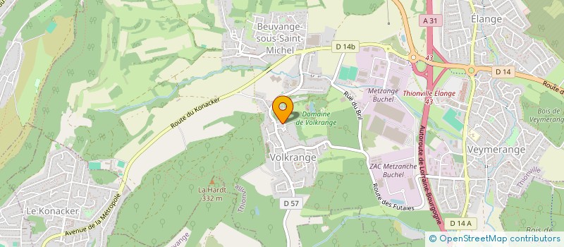 localisation de l'entreprise THE FABRICS OF FANTASY SHOW  THIONVILLE