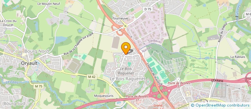 localisation de l'entreprise THE FABULOUS AGENCY à ORVAULT