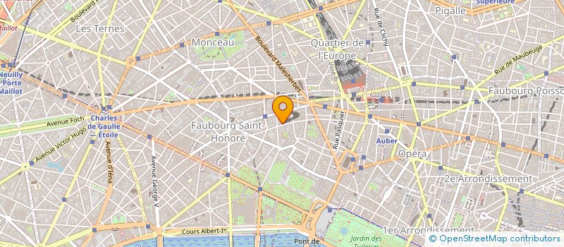 localisation de l'entreprise THE FAIR SPORT à PARIS