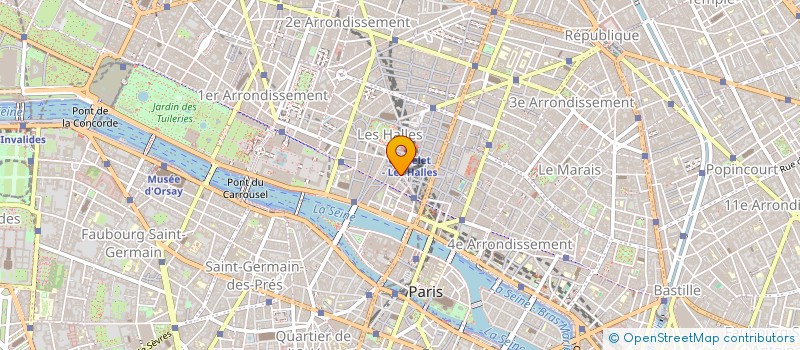 localisation de l'entreprise THE FAKE FROMAGERIE à PARIS