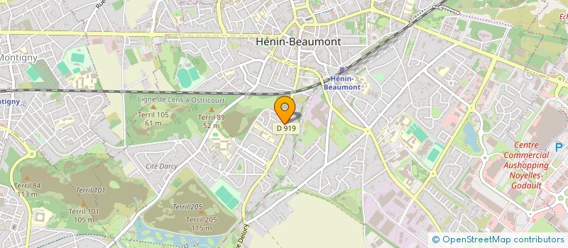 localisation de l'entreprise THE FAMILY à HENIN-BEAUMONT