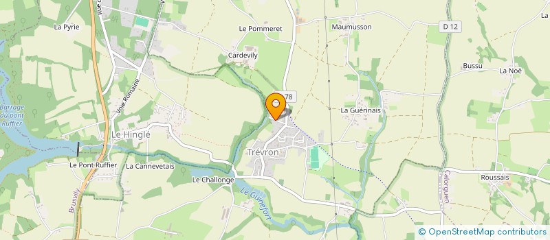 localisation de l'entreprise THE FAMILY  TREVRON