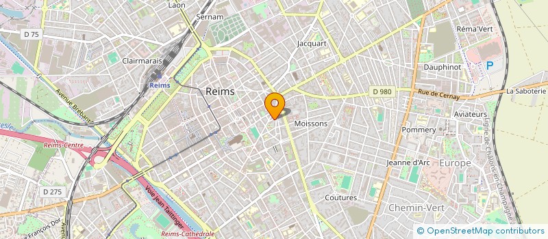 localisation de l'entreprise THE FAMILY  REIMS