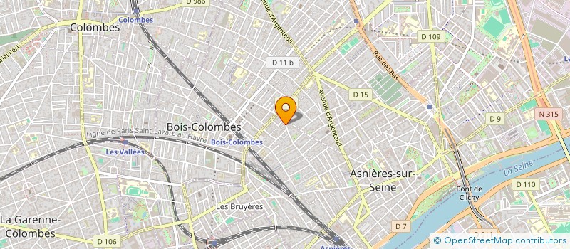 localisation de l'entreprise THE FAMILY GAMES  ASNIERES-SUR-SEINE