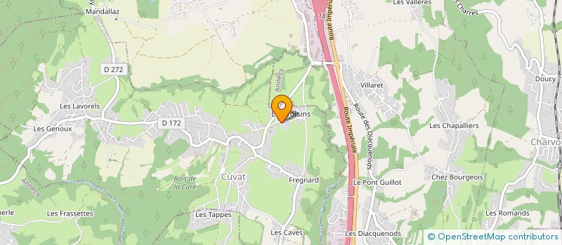 localisation de l'entreprise THE FAMILY OASIS (TFO)  CUVAT