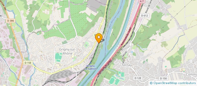 localisation de l'entreprise THE FARM  GRIGNY