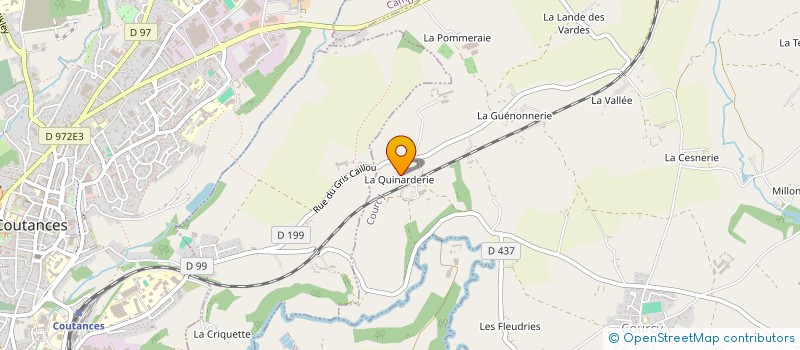 localisation de l'entreprise THE FARM  COURCY