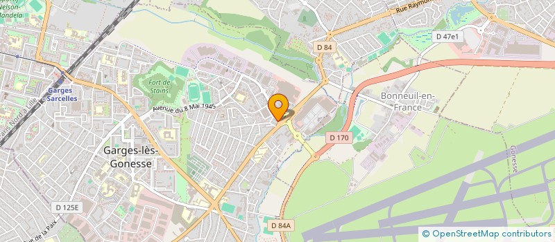 localisation de l'entreprise THE FAST ROAD  GARGES-LES-GONESSE