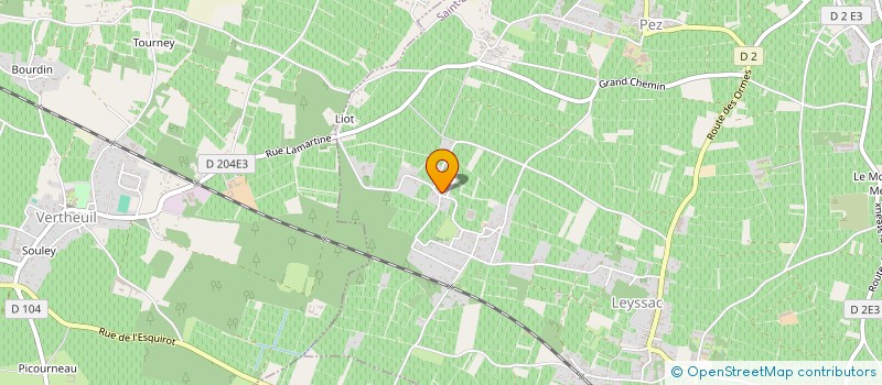 localisation de l'entreprise THE FELIZ COMPAGNIE  SAINT-ESTEPHE