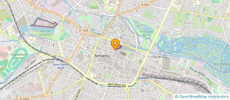 localisation de l'entreprise THE FEST FABRICK  AMIENS