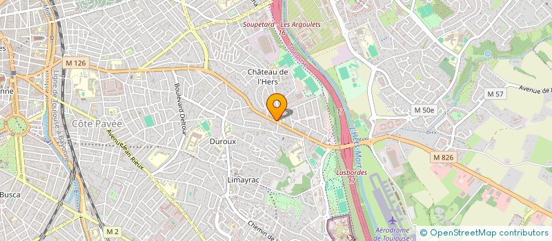 localisation de l'entreprise THE FIGHT CREW  TOULOUSE