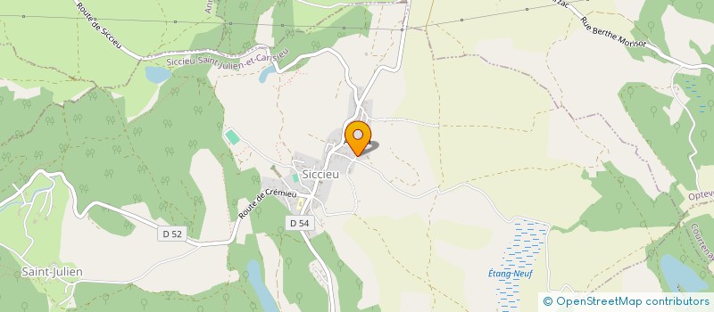 localisation de l'entreprise THE FIN CHASERS MEDIA  SICCIEU-SAINT-JULIEN-ET-CARISIEU