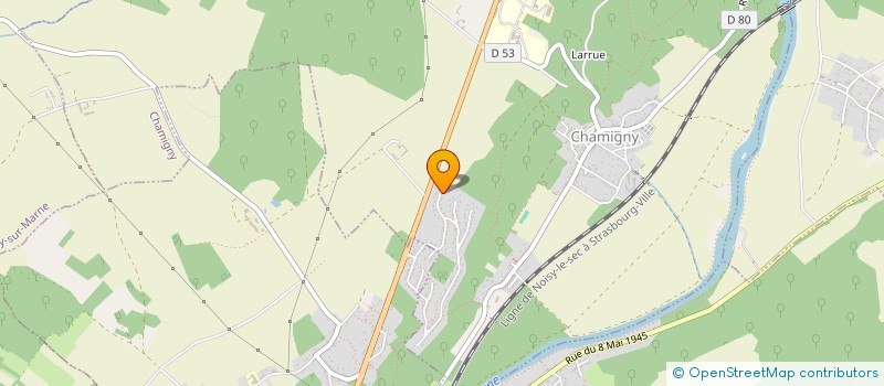 localisation de l'entreprise THE FIREBIRDS  CHAMIGNY