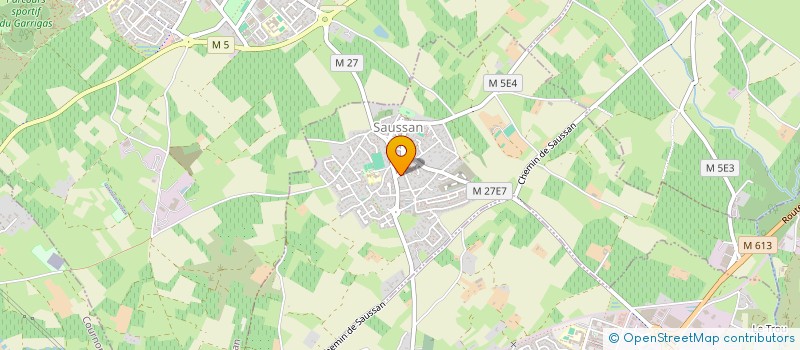 localisation de l'entreprise THE FIRST 34  SAUSSAN