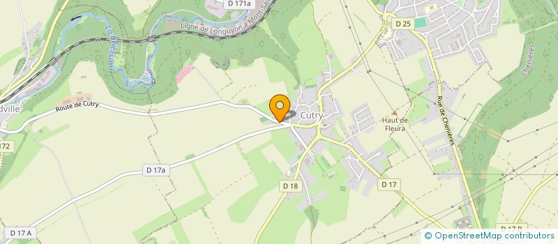 localisation de l'entreprise THE FIRST ONE  CUTRY